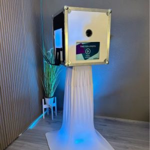 Fotobox Fotoqube blau