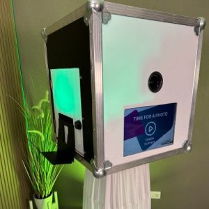 Fotobox Fotoqube grün